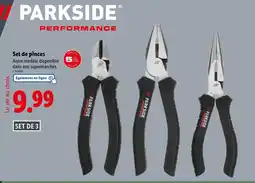Lidl PARKSIDE PERFORMANCE Set de pinces offre