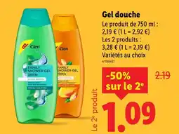 Lidl CIEN Gel douche offre
