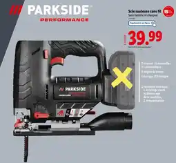 Lidl PARKSIDE PERFORMANCE Scie sauteuse sans fil offre