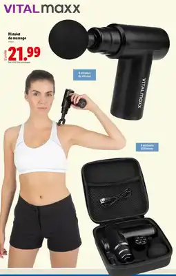Lidl VITALMAXX Pistolet de massage offre