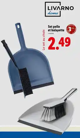 Lidl LIVARNO home Set pelle et balayette offre