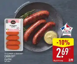 ALDI ST-CLÉMENT LE BOUCHER Chorizo offre