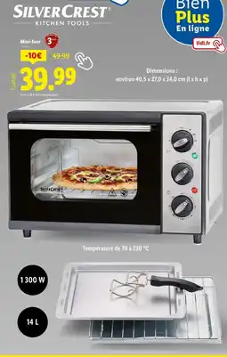 Lidl SILVERCREST Mini-four offre