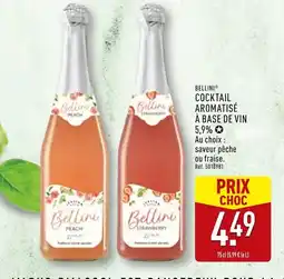 ALDI BELLINI Cocktail aromatisé à base de vin offre
