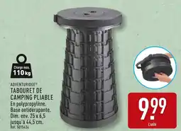 ALDI ADVENTURIDGE Tabouret de camping pliable offre
