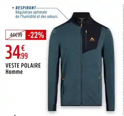 Intersport McKinley Veste polaire Homme offre