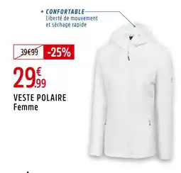 Intersport McKinley Veste polaire Femme offre