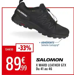 Intersport Salomon Salomon X Ward Leather GTX offre