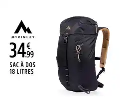 Intersport McKinley Sac à dos 18 litres offre