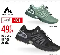 Intersport McKinley McKinley Kansas III AQB Adulte offre