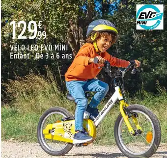 Intersport Nakamura Vélo Leo Evo Mini Enfant offre