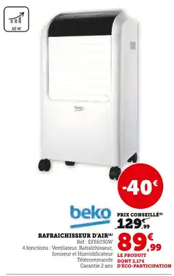 Super U BEKO RafraĂźchisseur d'air offre