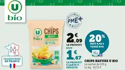 U Express U Chips nature offre