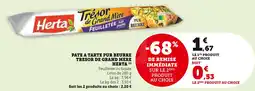 U Express HERTA Pâte à tarte pur beurre trésor de grand mère offre