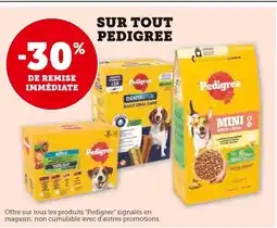 U Express Pedigree -30% de remise immédiate sur tout Pedigree offre