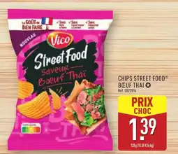 ALDI VICO Chips street food bœuf thai offre