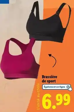 Lidl Crivit - brassière de sport offre