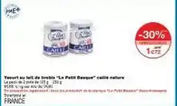 Monoprix Le petit basque - tourt au sel de brebis les petit basque calife nature offre