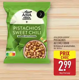 ALDI ASIA GREEN GARDEN Pistaches au chili doux offre