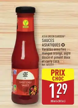 ALDI ASIA GREEN GARDEN Sauces asiatiques offre
