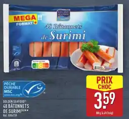 ALDI GOLDEN SEAFOODÂź 48 bĂątonnets de surimi offre