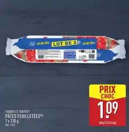 ALDI TOQUES ET TARTES® Pâtes feuilletées offre