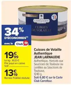 Auchan Ch'ti - bière blonde offre