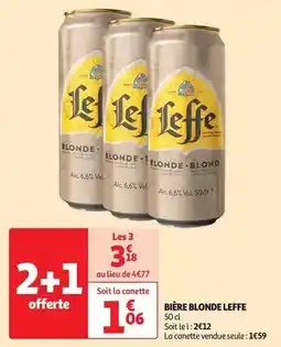 Auchan Leffe - bière blonde offre