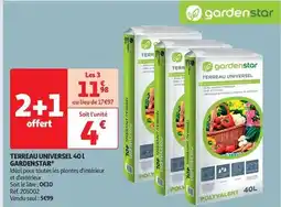 Auchan Gardenstar - terreau universel offre