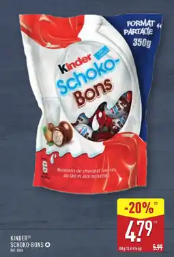 ALDI KINDER Schoko-bons offre