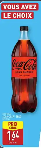 ALDI COCA-COLA zéro offre
