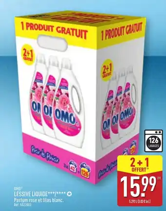 ALDI OMO Lessive liquide offre