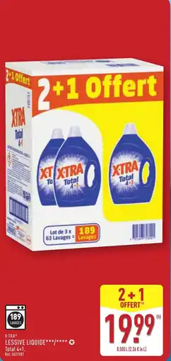 ALDI X-TRA Lessive liquide offre