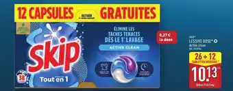 ALDI SKIP Lessive dose offre