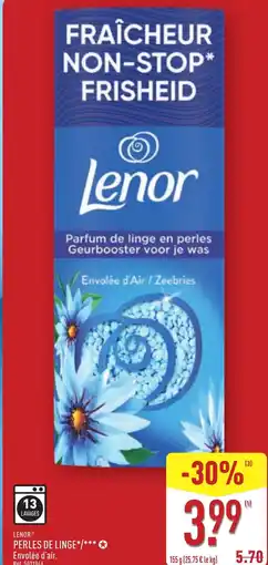 ALDI LENOR Perles de linge offre