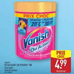 ALDI VANISH Détachant en poudre offre