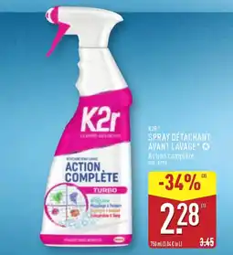 ALDI K2R Spray détachant avant lavage offre