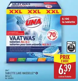 ALDI UNA Tablette lave-vaisselle offre