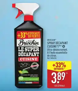 ALDI BRIOCHIN Spray décapant cuisine offre
