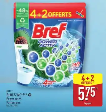 ALDI BREF Blocs wc offre