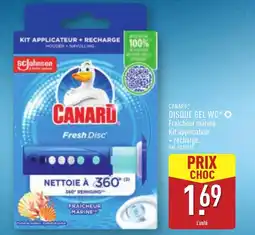 ALDI CANARD Disque gel wc offre