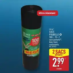 ALDI FOLIA Sacs poubelle offre