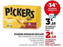 U Express MCCAIN PICKERS SURGELES offre