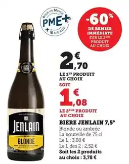 Bi1 Jenlain - biere offre