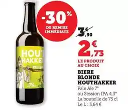 Bi1 Houthakker - biere blonde offre