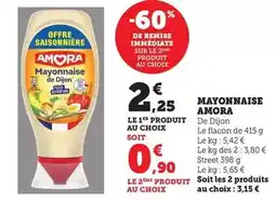 Bi1 Amora - mayonnaise offre