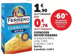 Bi1 Ferrero - couscous moyen offre