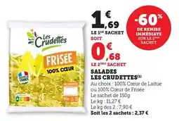 Bi1 Les crudettes - salades offre