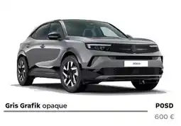 Opel Gris grafik opaque offre