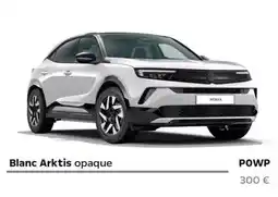 Opel Blanc arktis opaque offre